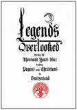 Book cover of 'Legends Overlooked' with text and a red logo on a white background