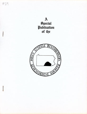 An Alphabetical Listing of Heads of Households Included in the 1800 Federal Census of Cumberland County, PA