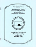 Some Eighteenth Century Marriage and Death Records from the Area of York County, Pennsylvania
