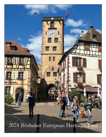 2024 Brubaker European Heritage Tour PDF