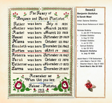 Amish Family Records of Lancaster County, Pennsylvania: Fraktur & Needlework—1800 to 1900s