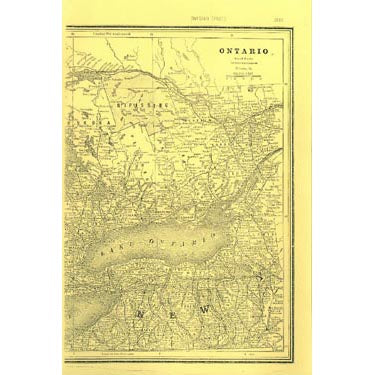 Ontario, Eastern, 1885 - Masthof Bookstore