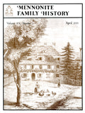 Mennonite Family History April 2001 - Masthof Press