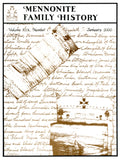 Mennonite Family History January 2000 - Masthof Press