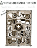 Mennonite Family History January 2001 - Masthof Press