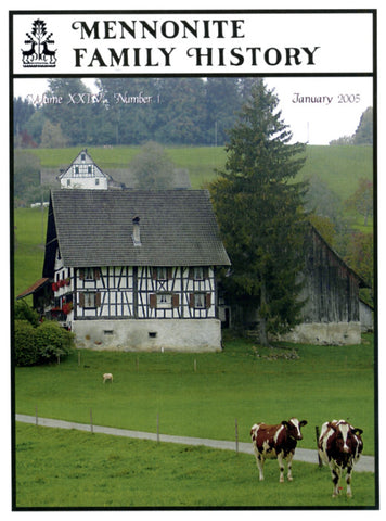 Mennonite Family History January 2005 - Masthof Press