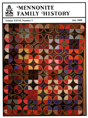 Mennonite Family History July 2008 - Masthof Press