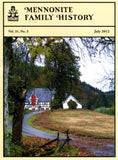 Mennonite Family History July 2012 - Masthof Press