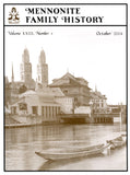 Mennonite Family History October 2004 - Masthof Press
