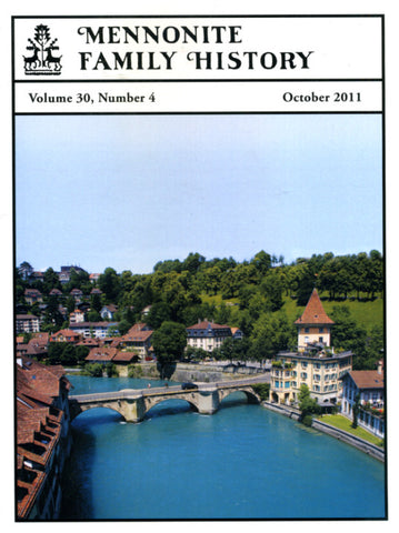 Mennonite Family History October 2011 - Masthof Press