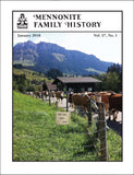 Mennonite Family History January 2018