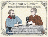 The Radio Adventures of Asseba and Sabina (“Doh Wil Ich Awer!”)