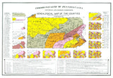 Genealogical Map of the Counties - Pennsylvania Historical Museum Commission